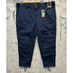 CQR Pants Mens Extra Large Blue Tactical Ripstop Cargo Utility Gorpcore Workwear